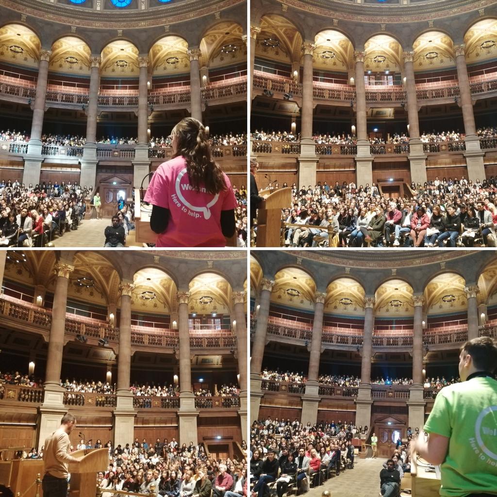 Amazing welcome talks from current students and alumni at PG Welcome. #EdWelcome #edinburghcelebrates