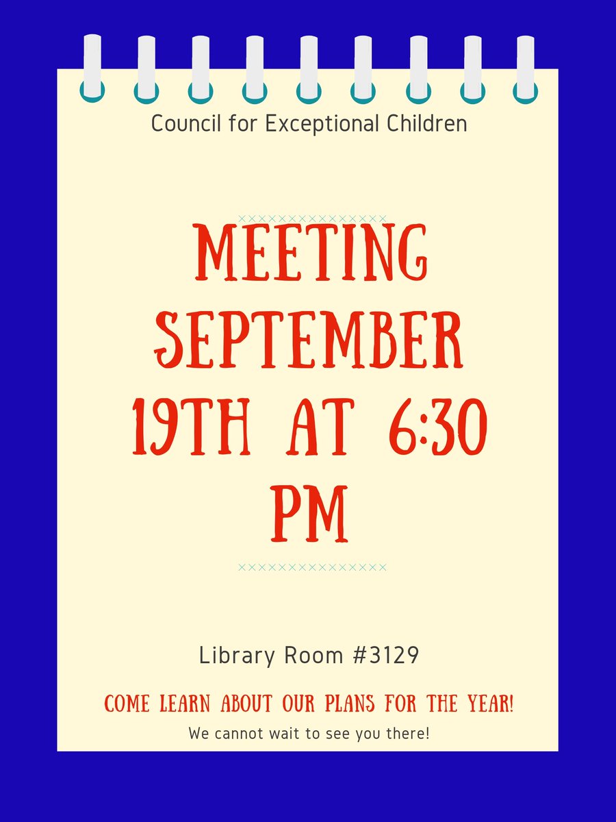 Cannot wait to see you there! Come learn about all our new plans for the year!