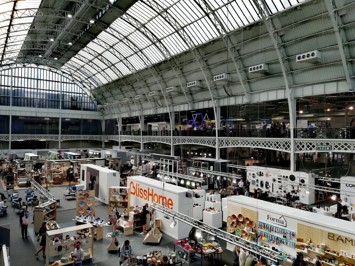 eclectichound's tweet photo. A great day out @TopDrawerLondon on Sunday.
Good to catch up with suppliers old &amp; new.
.
.
.
#London #olympia  #jublieeline #industrial #architecture #buyingtrip #alwaysworking #eclectichound #winchesterindependents #theindieway https://t.co/WORUE7onLX