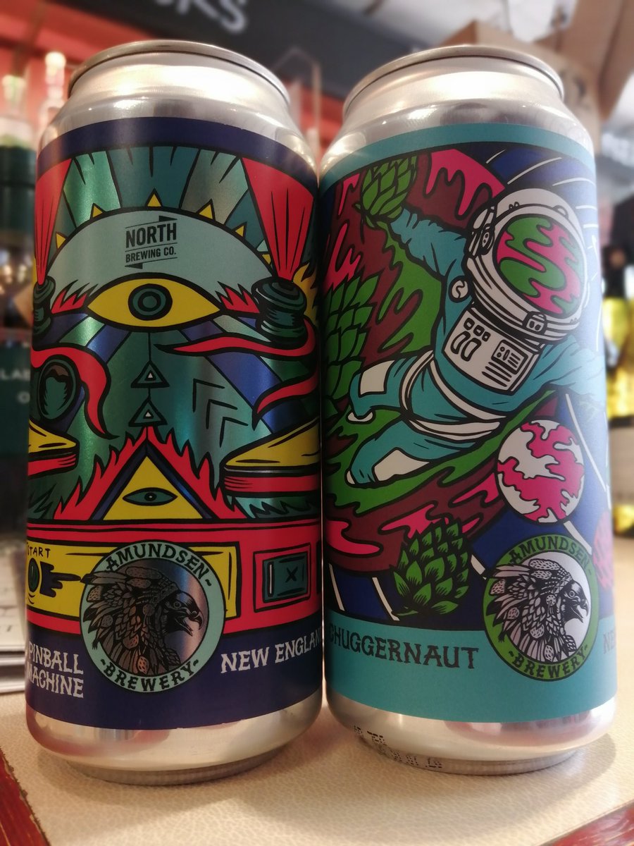 PortlandMacc's tweet photo. Are you an endless fan of the fancy can? Are you slurper of the finest hops around? Do you also appreciate a well-timed pun?
We definitely like all of-the-above and so do @NorthBrewCo! So chug some #Chuggernaut and taste the #SpacePinballMachine. #CraftBeer #Macclesfield https://t.co/IXFv7JjgN7