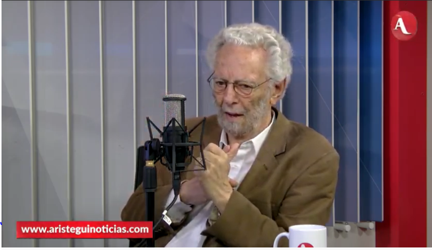 AristeguiOnline's tweet photo. La ética es la reflexión más profunda del ser humano, es la única que puede salvarnos de nuestra propia destrucción, detalla el Doctor Enrique Dussel (@EnriqueDussel) #AristeguiEnVivo 👉 https://t.co/MoeG2Xplme https://t.co/lrBN6f12W1