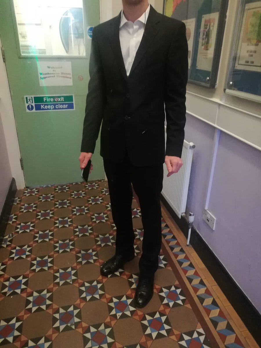NPSLDN_WBH's tweet photo. Another satisfied resident who visited Suited and Booted https://t.co/NW7THkwzJD