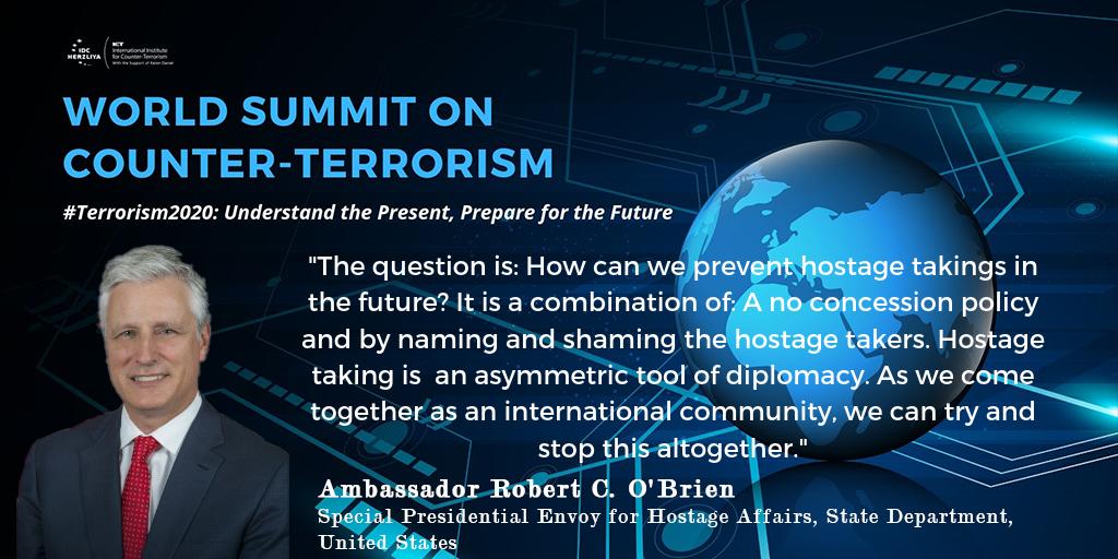 ICT_org's tweet photo. A can't miss discussion on hostage-taking.  https://t.co/5YrcWsAPxX 
@robertcobrien  @StateDept #ict19 #counterterrorism #terrorism2020 #EnoughIsEnough https://t.co/GZXgA4Jzc1