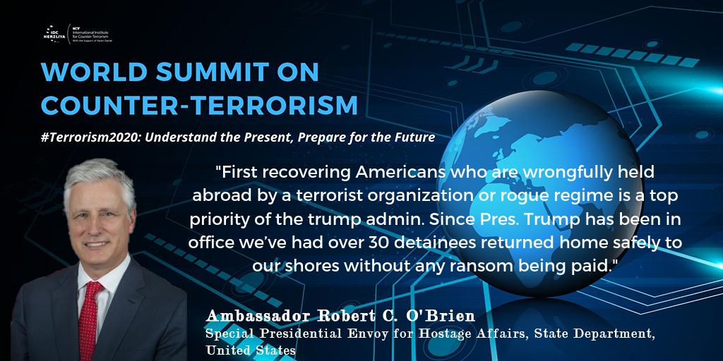 ICT_org's tweet photo. A can't miss discussion on hostage-taking.  https://t.co/5YrcWsAPxX 
@robertcobrien  @StateDept #ict19 #counterterrorism #terrorism2020 #EnoughIsEnough https://t.co/GZXgA4Jzc1