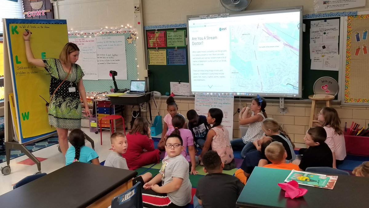 GaryWerner10's tweet photo. #IntegratedELAScience #3StreamDoctors instruction being piloted at @NorwoodES Can't tell if the students are engaged in a science lesson or an ELA lesson. Great things happening! #comingsoontoaclassroomnearyou @BCPSSci @BCPS_ELA @BaltCoPS https://t.co/SFZvfoEpJ0
