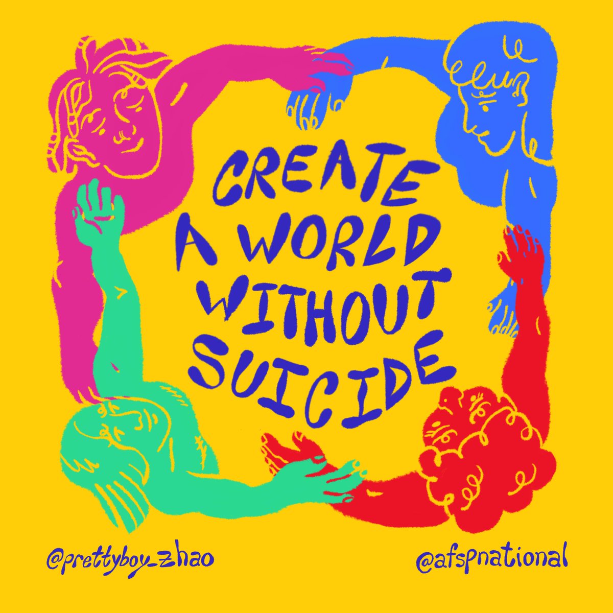 afspnational's tweet photo. We're calling on every single one of you to help us #StopSuicide. Take action against this leading cause of death this #WorldSuicidePreventionDay: https://t.co/UWlBhaO3WS 

🎨 : @ prettyboy_zhao on Instagram https://t.co/som2I5d8L7