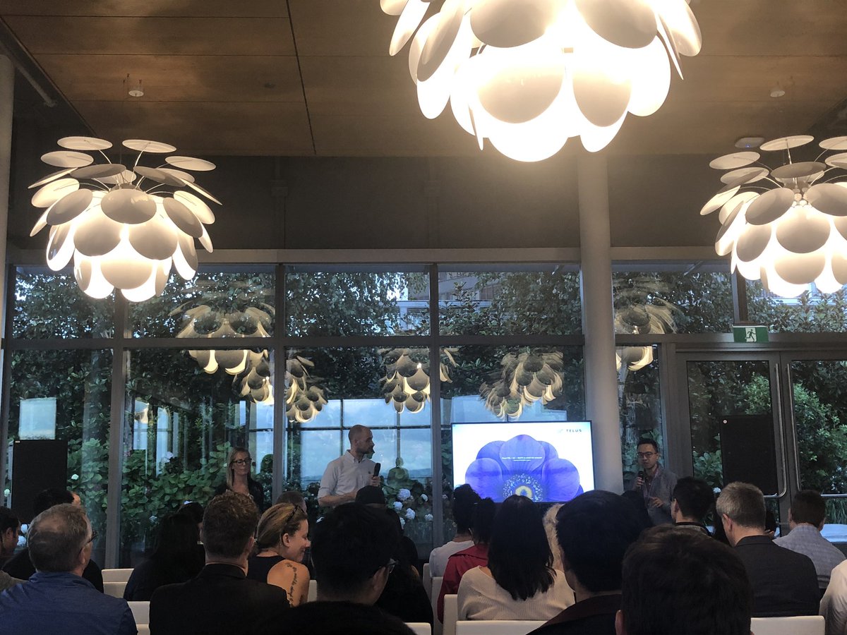 jkbedi's tweet photo. @getfishtank at the “On the shoulders of giants: How to Digitally Transform a 100-year old telecom” event. Interesting to hear about the challenges to overcome when thinking digital across the board. (Multiple stakeholders, multiple products)
@telusdigital https://t.co/x0MGnKdCcE