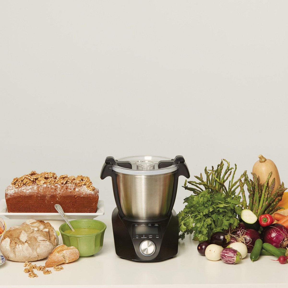 CreateIkohs_es's tweet image. Beneficioso, práctico y funcional, así es nuestro robot de cocina #CHEFBOT. Además incluye todo tipo de accesorios y un recetario para hacer platos deliciosos y no perder el tiempo… ¡ni el sabor! ✌🏼#IKOHS