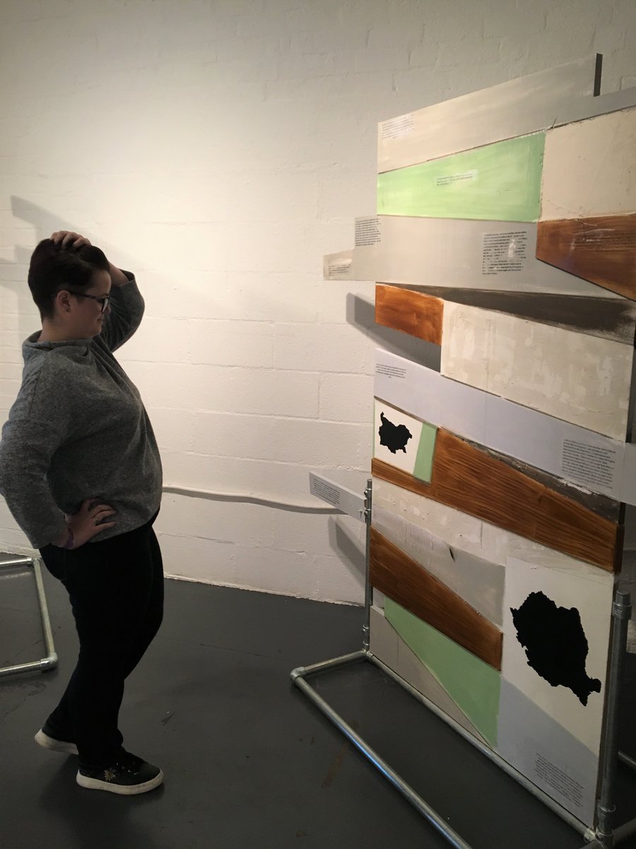 Centrala_space's tweet photo. Our new lovely intern Kate is enjoying our #TestimonyinPractice exhibition!
Currently here from #CzechRepublic, she is a graduate in #EnglishLiterature!
#centralalife #newintern #centralaspace https://t.co/2nlHaMXQt9