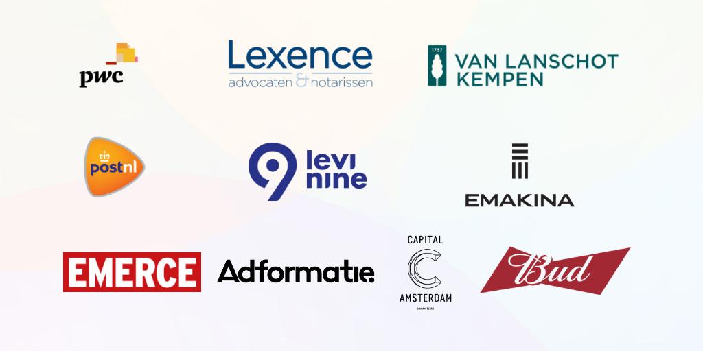 loeyawards's tweet photo. Dit zijn de partners die 10 jaar LOEY mogelijk maken:
@PwC_Nederland @Lexence @VLKcorporate @PostNL_Zakelijk @Levi9company @EmakinaNL @Emerce @adformatie @budweiserusa
en natuurlijk @Endeitcapital @PeakCapitalNL
#loey19 #loeyawards #10jaarloey #ondernemerschap https://t.co/JudpK4MgOf