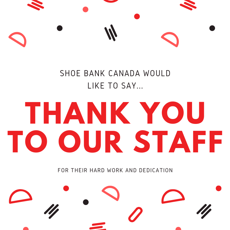Our staff help our keep our operations running smoothly. We want to take today to say a special thanks to our staff. Thank you for all the hard work you do!

#ShoeBankCanada #ThankfulTuesday <a href="/DymonStorage/">DYMON Storage</a>