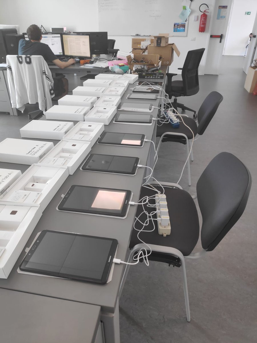 Working hard 💪 in preparation of the project's pilot experiment involving 15 system deployments #movecare #health #aal #assistivetechnology #assistiverobot #H2020