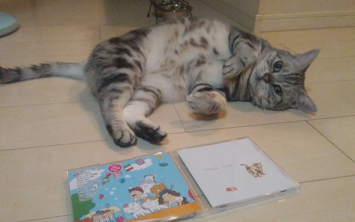 nara_dais's tweet photo. 2019/9/8 #JADE7 先行発売!
オール1ブラザーズ の新作・Stack Cats🐱
ヘビロテで聴いてます!
キノコ国本剛章 さん定番曲のアレンジから、
テンドウ さんのうたまで収録!
ゲストも(もはやレギュラー)の
滝澤博之 さんと
荻原和音 さんと超豪華!
鑑賞は、「昼下がりの桃井かおり」さん風に笑 https://t.co/xY6BsYk6fX