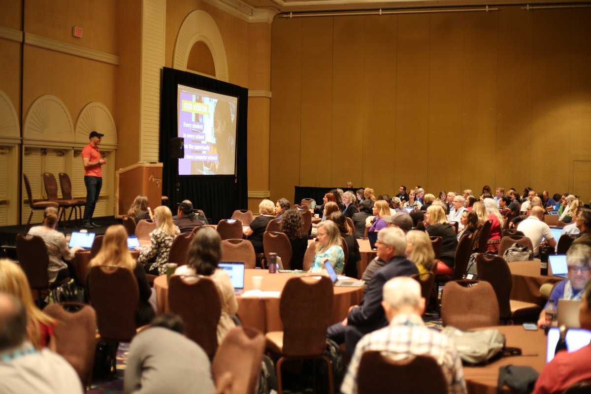 codeorg's tweet image. We're kicking off the FIRST EVER Global Computer Science Education Conference in Las Vegas! We're welcoming 101 program managers from 59 regional partners representing 46 states, and dozens of international partner organizations from around the world. #CSEdCon #CodePartner