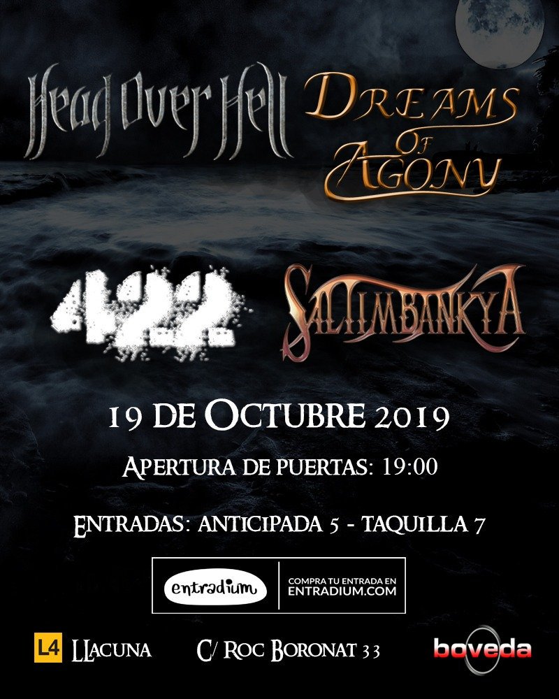DreamsofAgony's tweet image. 🔥🔥¡Dos años desde que presentamos en en directo A Forgotten Tale! 🔥🔥

¿Qué mejor que terminar el ciclo de este disco en la misma sala que nos acogió su bienvenida, para darle ahora la despedida?
¡Corred a comprar vuestras entradas en entradium.com !