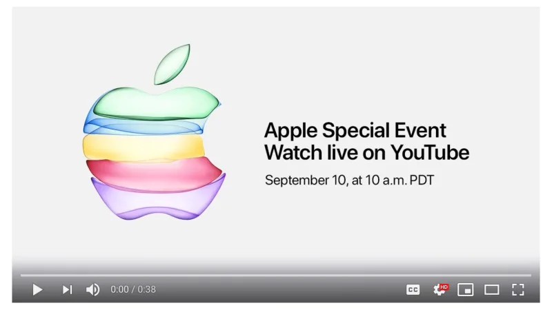 Gizmodo's tweet photo. You can watch Apple's iPhone event in Chrome now https://t.co/3RwgQw1gE2 https://t.co/cX8UkcJ8HG