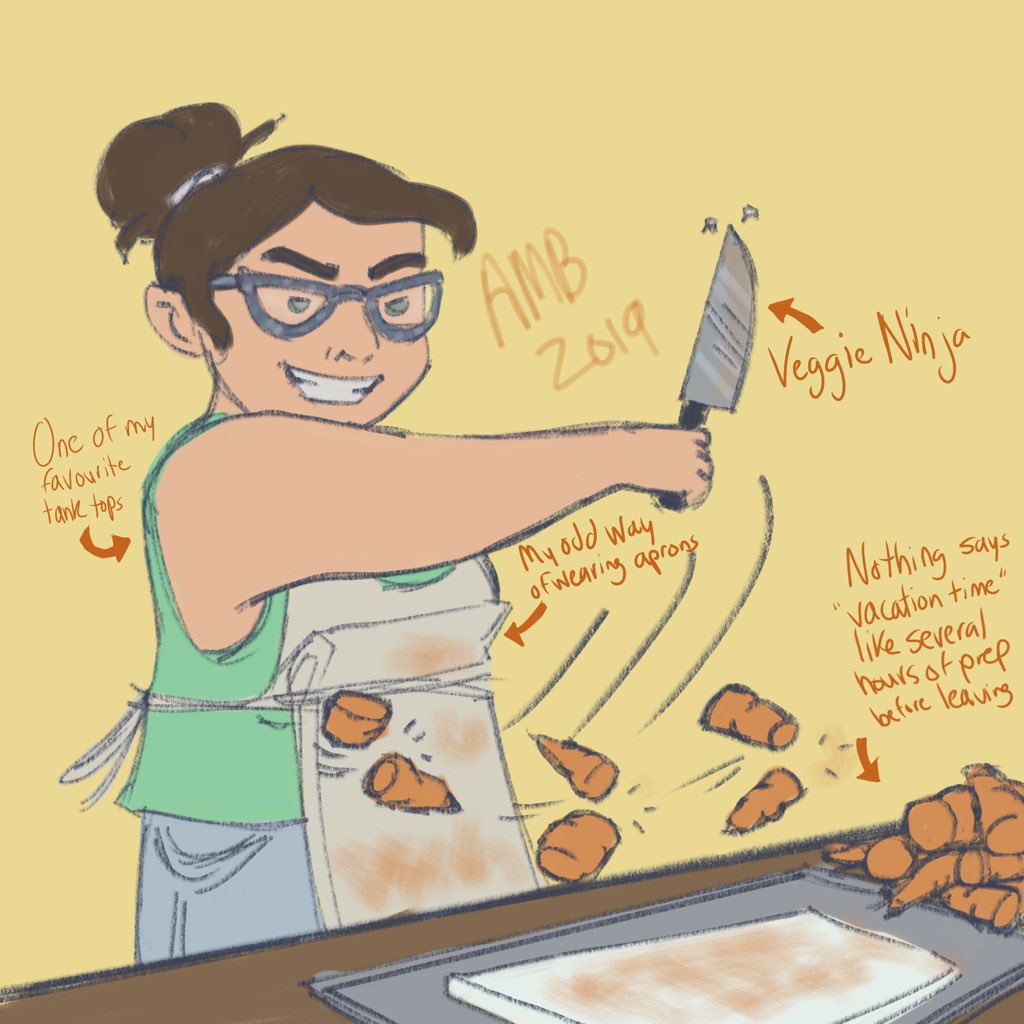 Manda_of_the_6's tweet photo. July #outfit #dailydraw Day 15 - we did quite the day of packing and catering prep before heading NYC-bound. Managed to make it to Albany before we were well and truly exhausted of driving.
#MandaDraws #digitalart #selfportrait #shenanigans https://t.co/g4EmsHApdJ