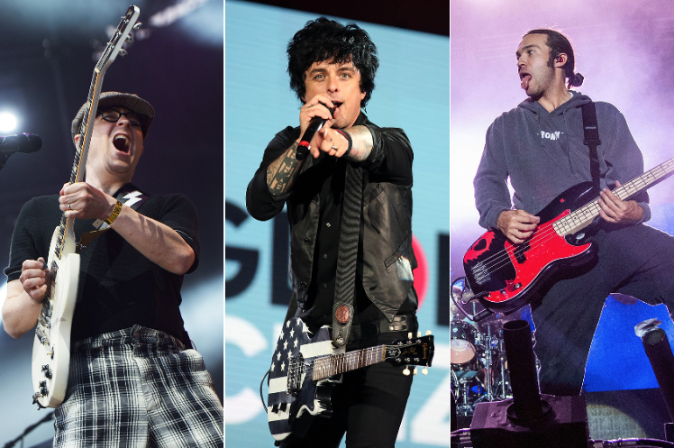 RollingStone's tweet photo. Green Day, Weezer and Fall Out Boy will unite for the massive "Hella Mega" stadium tour next year https://t.co/klZCUyq7zQ https://t.co/xUwBlvkoT8