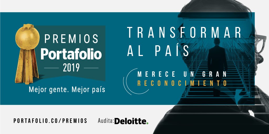 Portafolioco's tweet photo. #PremiosPortafolio2019 llegó a una nueva edición para premiar a los mejores empresarios, docentes y estudiantes del país. Conozca las 10 categorías en https://t.co/YrpN82MYmK. Cierre de inscripciones ➡️ 27 de septiembre. https://t.co/Ah78OlvZ3Q
