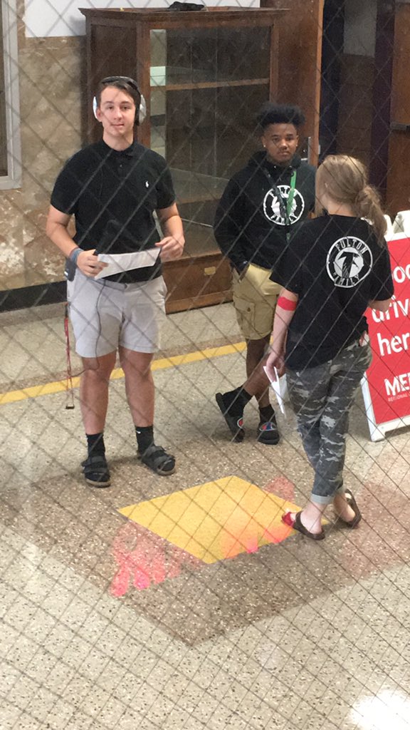 WKCSradio's tweet photo. Fulton High School is hosting a MEDIC blood drive today. Jackson, Josh, and Cassie have live updates now on Falcon Radio! https://t.co/SzTrxs65CY