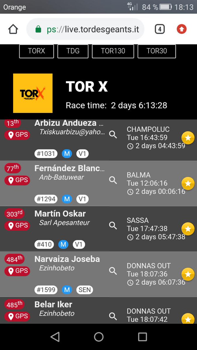 EHultratrail's tweet photo. #torlive
📍Donnas 151/330
3 base de vida y todos siguen en carrera.
#torX #tordesgeants https://t.co/zcxpo3yf8Q