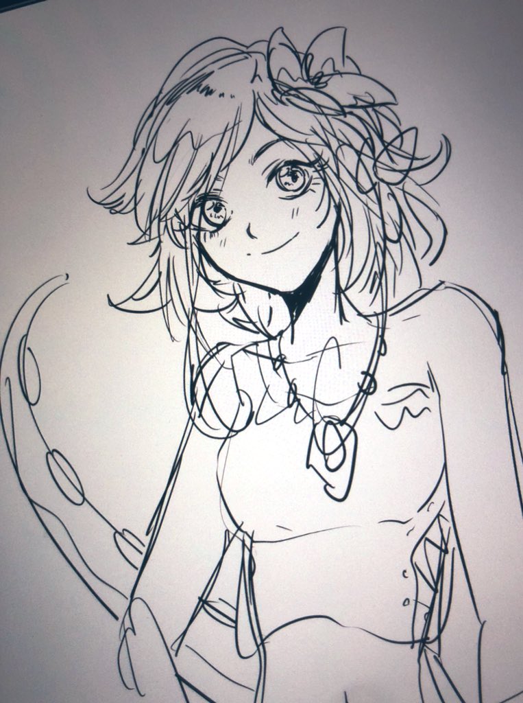 何も見ずには、何も描けん。 