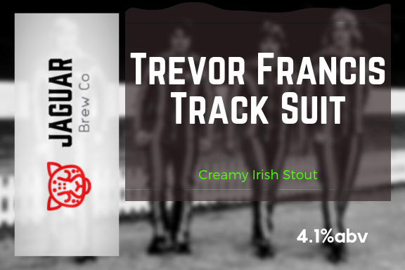lonbrew's tweet photo. P - Porter

Ian Scott and Ben Jones have brewed 'Trevor Francis Tracksuit', a 4.1% nitro porter with Maris Otter, Flaked barley, Roast barley and Challenger hops https://t.co/F0JWyJPVVk