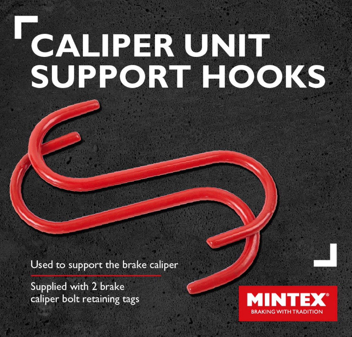 When the time comes to change your #brakepads, use our caliper unit support hooks to help hold the brake caliper away from the hub.

#brakes #cars #brakepads #mechanics