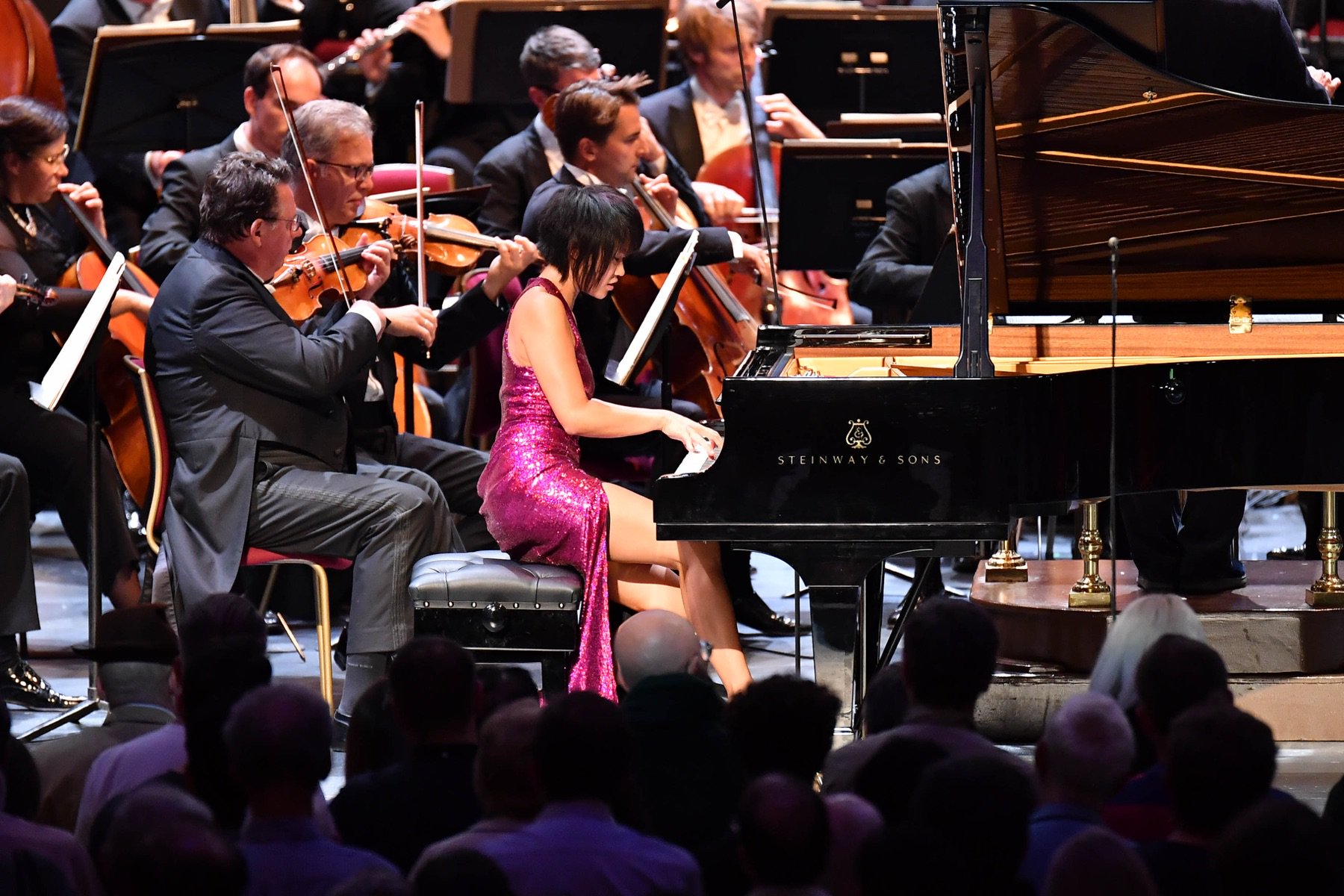 loved playing with the @StaatskapelleDD and Maestro Chung. It was fun to revisit Rachmaninov #3 with them. It was a highlight to listen to their Brahms Symphony No.2 in the second half of the concert, which carries such warmth of sound and humanity!