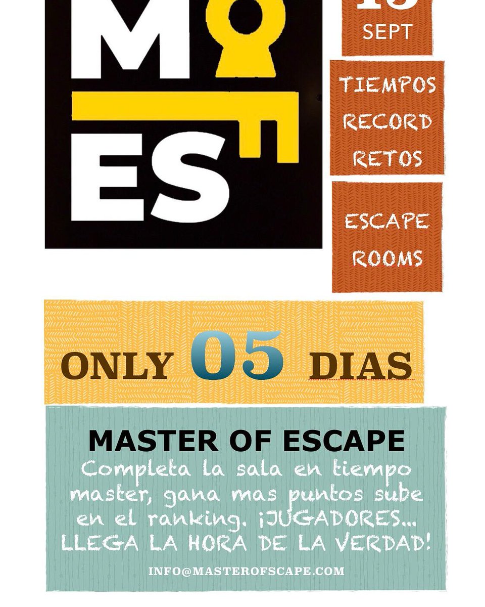 MasterOfEscape1 tweet picture