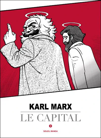 @Sturgeons_Law @SeanRMoorhead That manga is actually not bad, too. It's narrated by Engels the whole time, and at the very end Marx shows from the afterlife with a halo on his head, looking straight up like Goku from the Buu Saga 