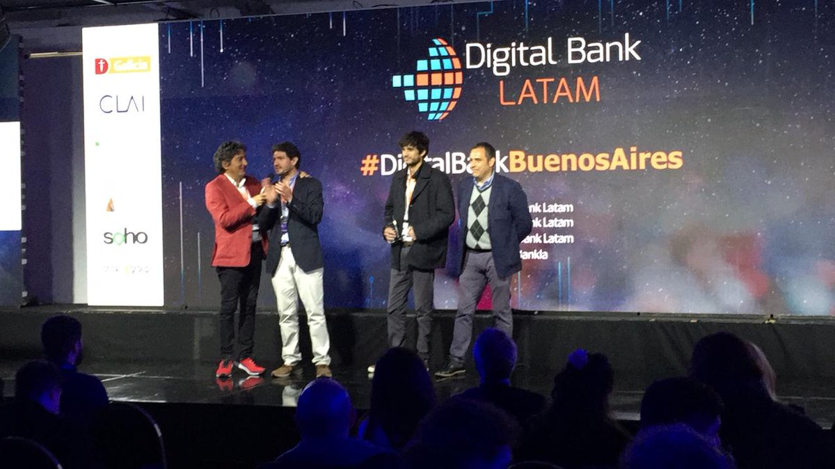 DigitalBankLA's tweet photo. La #Fintech ganadora en el #DigitalBankBuenosAires 2019 es @front_ar ¡Felicidades! 🥳🥳🥳 https://t.co/ALUMYSkKc1