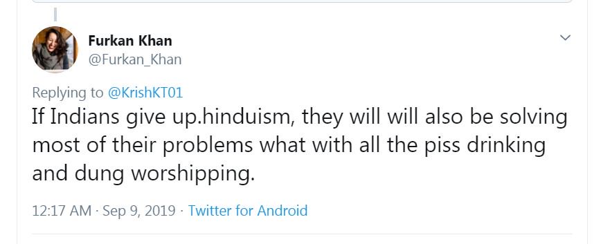 sudeepj21's tweet image. @NPR @nprpolitics Why is this religiously bigoted person employed as a producer by NPR? 

cc @VamseeJuluri @aseemrshukla @SuhagAShukla @HinduAmerican