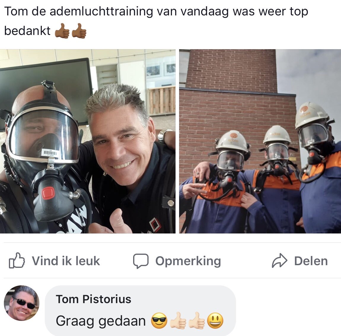 tompistorius's tweet image. Vandaag weer een groep ademluchtdragers in de chemie afgeleverd! Altijd leuk en dynamisch👍🏻👍🏻👍🏻
