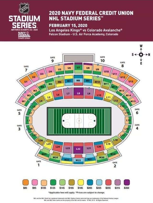Avs Stadium Series Seating Chart