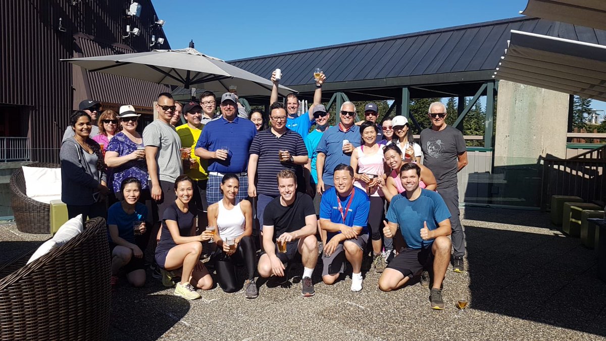 Grouse Grind Team Build! Great way to end the summer and hang with my BMO team!