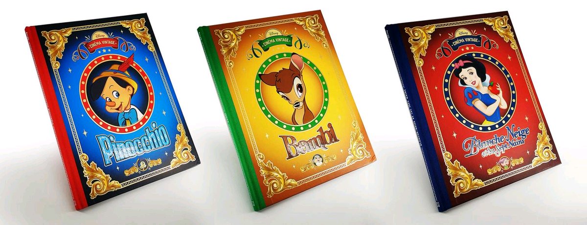 Fier de faire vivre le patrimoine #disney au travers de notre nouvelle collection "cinéma vintage" #hachette #book octobre 2019