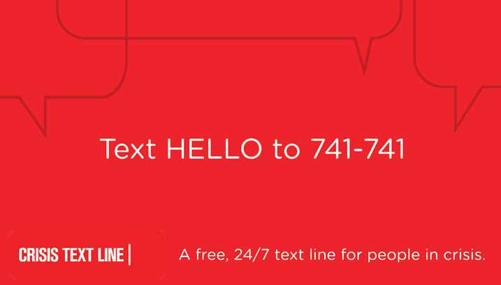 Suicide is the second leading cause of death of young people. 

We have to normalize seeking mental health care.

No one should suffer alone. Reach out to a friend and check in on them. If you need to talk, text the number below or call 1-800-273-8255.

#worldsuicidepreventionday
