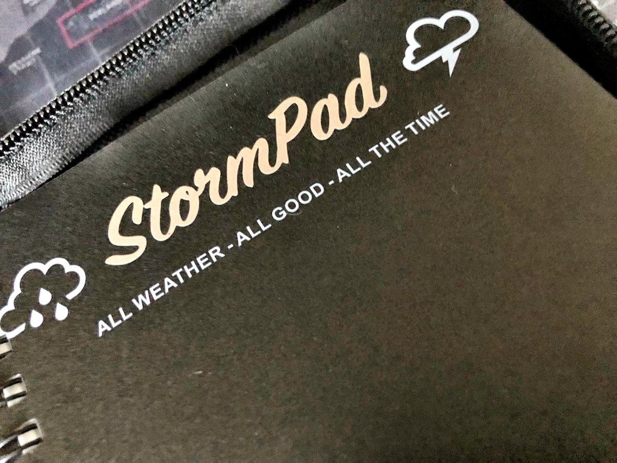 CGA_Kev's tweet photo. Absolutely loving my new waterproof tactical folder and #StormPad waterproof notepad from @LimitlessEqpt ready for the next callout as used by the @RNLI. Great bit of kit to add to my operational gear 🤓 #999Coastguard 📟#alwaysoncall https://t.co/zvWT6CSuLy