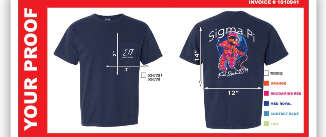 ‼️GIVEAWAY TIME‼️
Retweet this post and you will be entered in a drawing to win one of our Fall 19 rush shirts! (You must be following our account in order to win)

Good luck and Roll Pi!