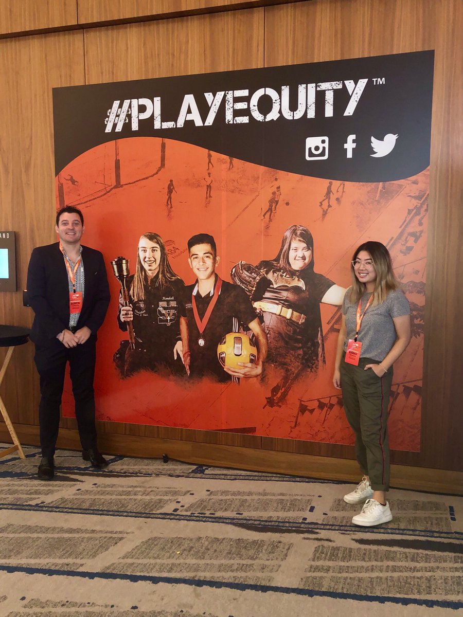 atakinteractive's tweet photo. Proud to see our design work for the @LA84Foundation at this year’s Youth Sports Summit! Together, let’s elevate the game for our kids and close the sports equity gap! #PlayEquity #teamATAK https://t.co/8iVEs6zJ5d
