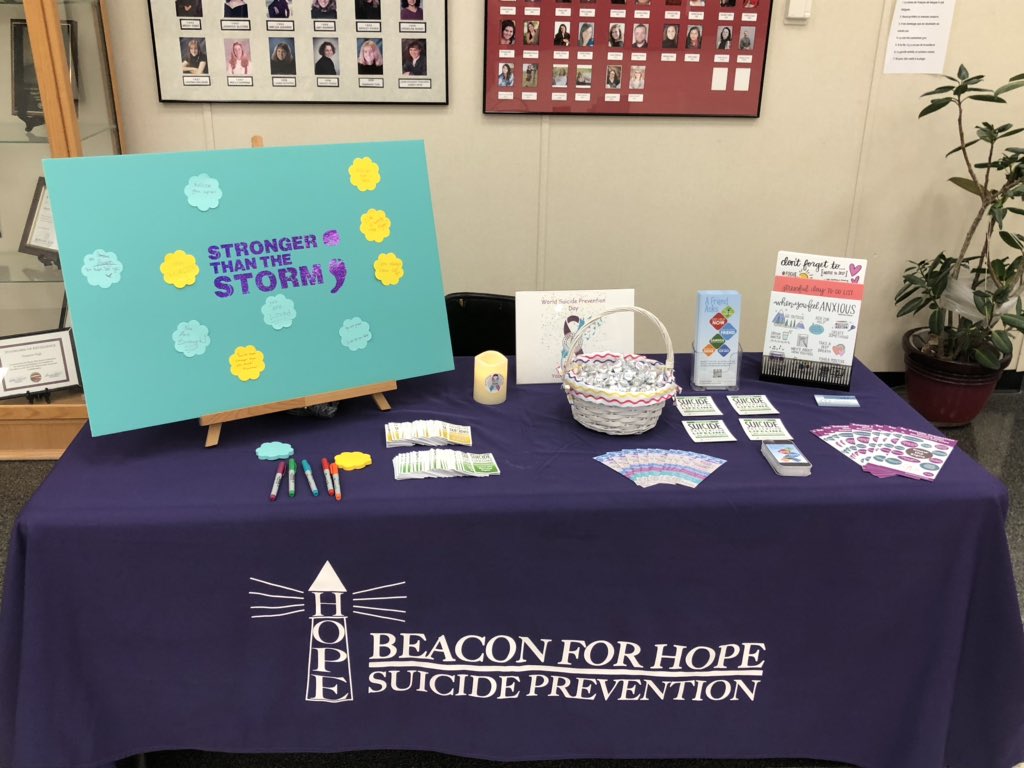 World Suicide Prevention Day at Emporia High @HQCC_KS <a href="/800273TALK/">The Lifeline</a> <a href="/EHighGuidance/">EHS Guidance</a>