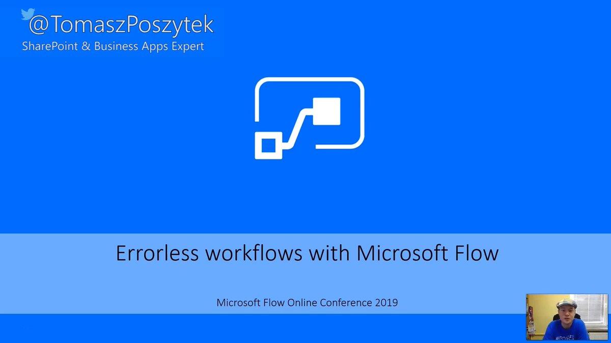 kamleshrao's tweet image. .@TomaszPoszytek going to show how to create error-less flows #PowerAddict #FlowConf2019 

try { } catch { } finally { }