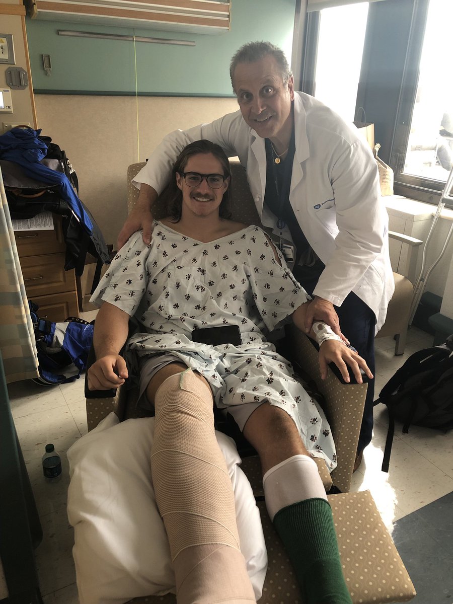 efinegan40's tweet photo. Discharged from the hospital today!Excited to get back to Buffalo and see my guys! I am fortunate to be in such great hands not only at UB but also here at PSU. Thank you to the thousands of people that sent messages over the last few days. God is good! https://t.co/9sKbZ3G0h9