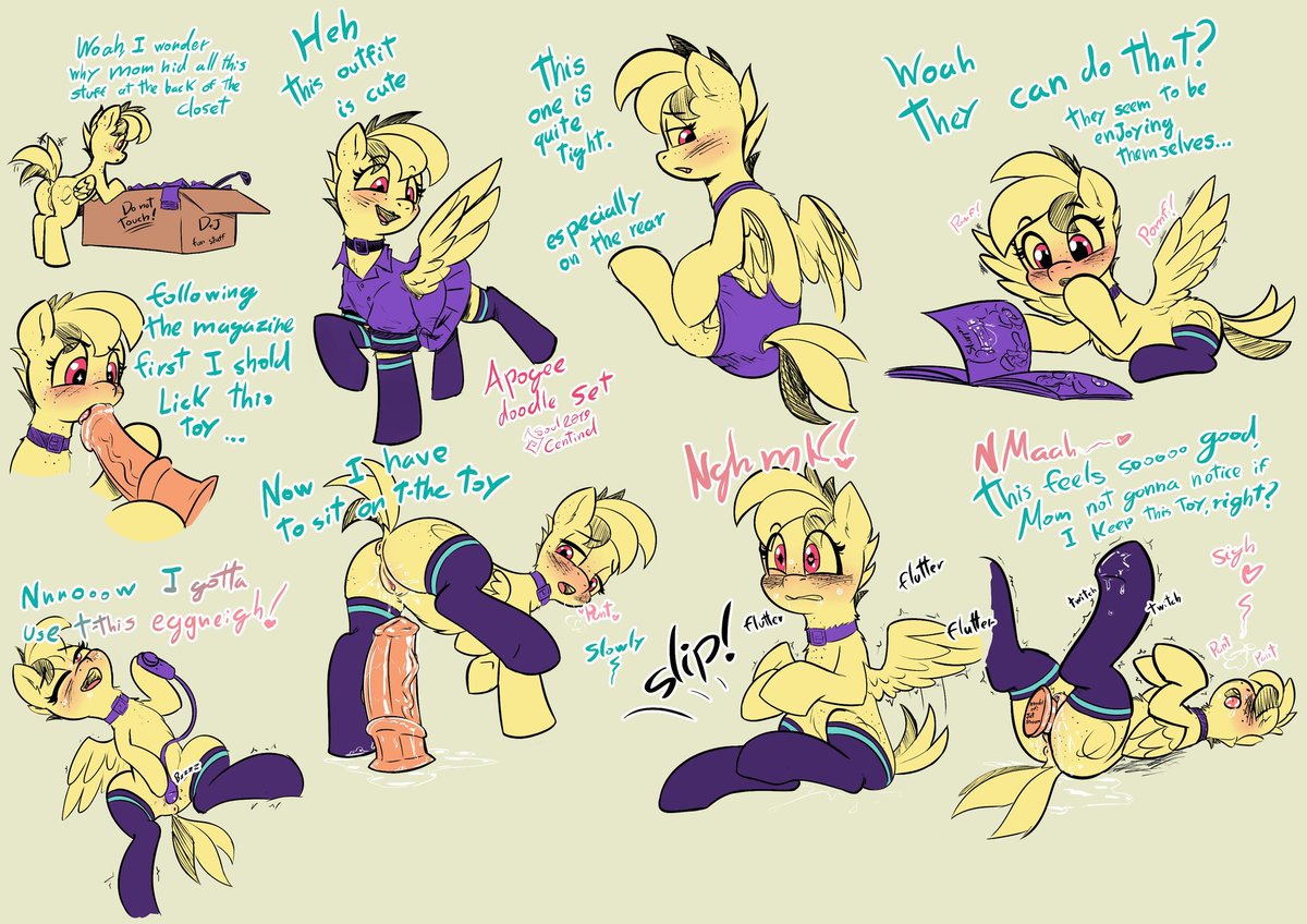 "I found a box of mom's stuff...it was a fun afternoon!"

(Art by <a href="/SoulCentinel/">Soul Centinel</a>)