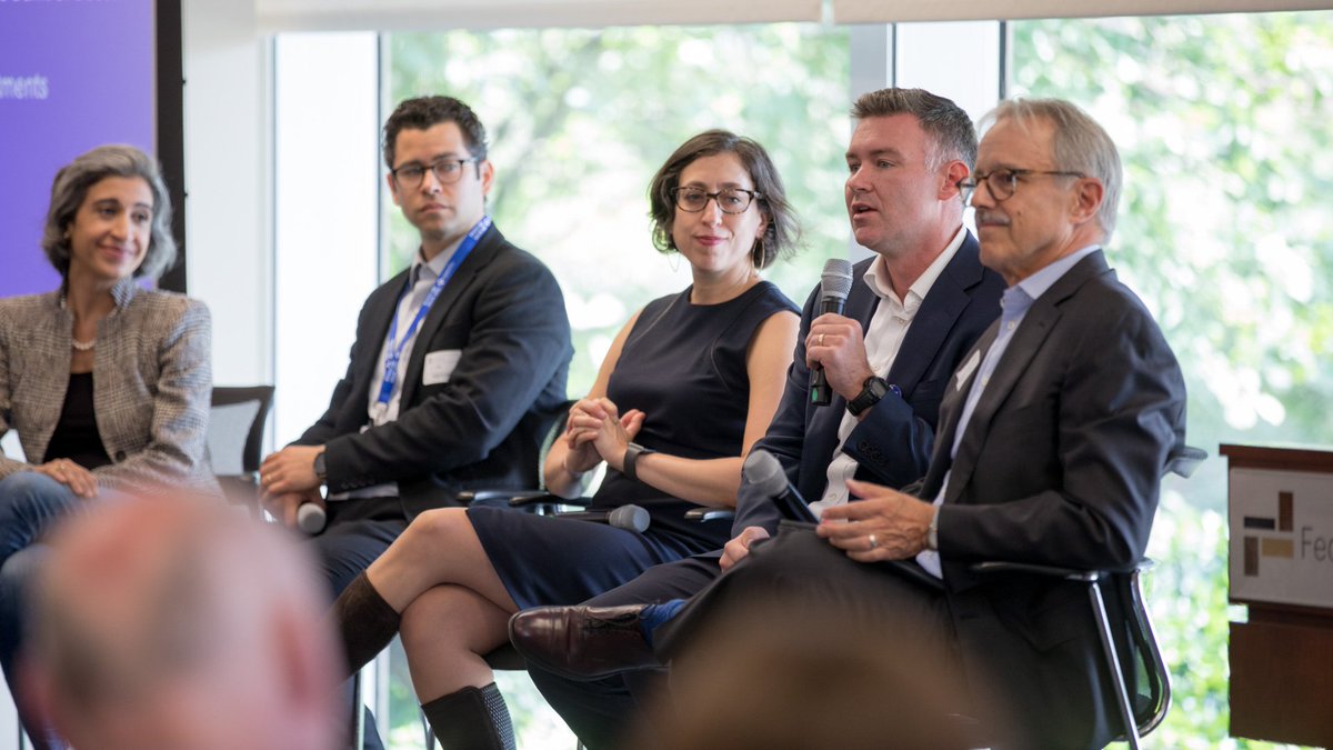 As a part of #BostonFinTechWeek2019, #BostonFed Director of Applied #FinTech Research Robert Bench participated in a panel discussion on how #RegTech solutions could revolutionize the future of regulation and compliance.