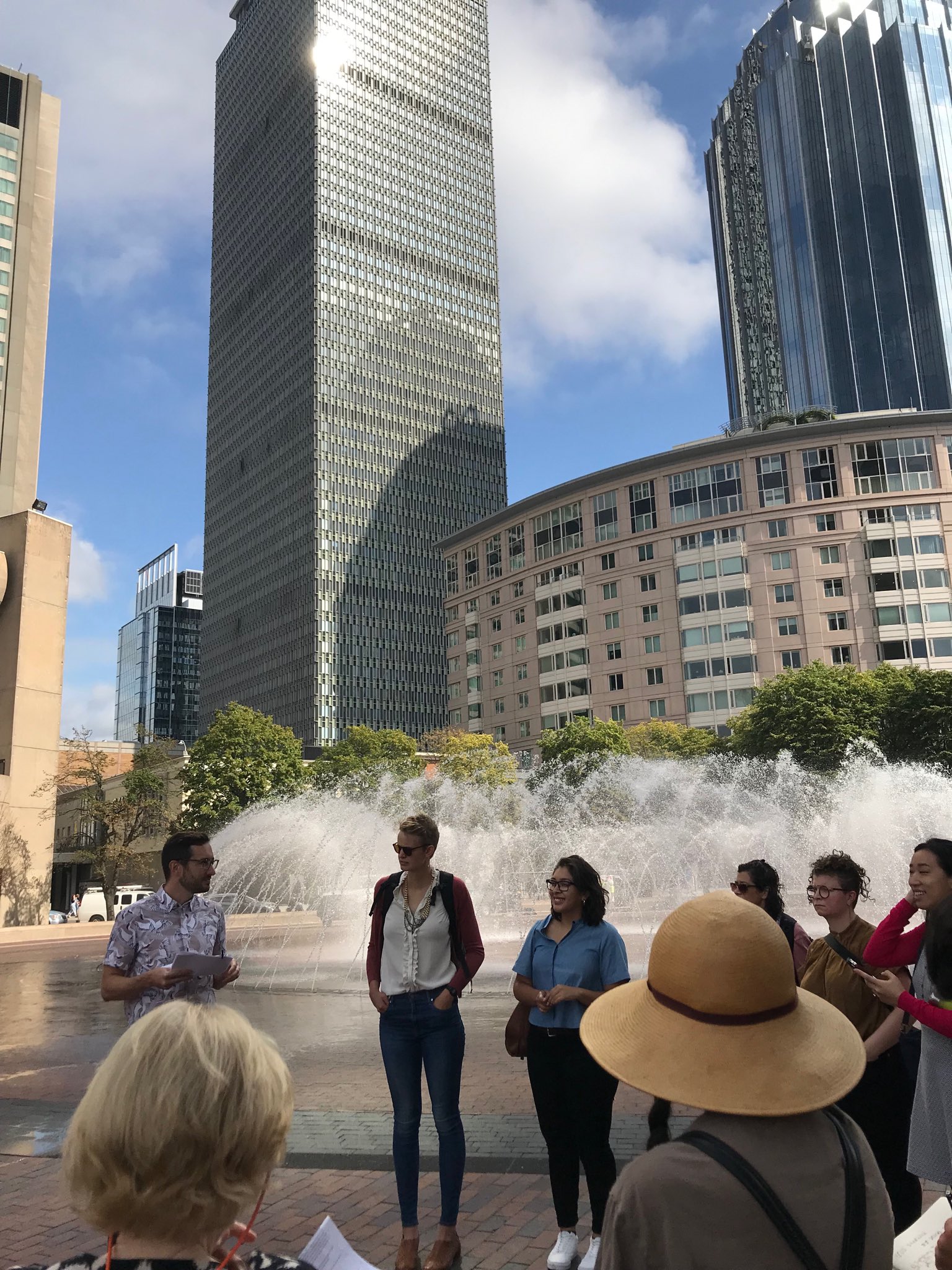 Soundwalk in Boston's Christian Science Center