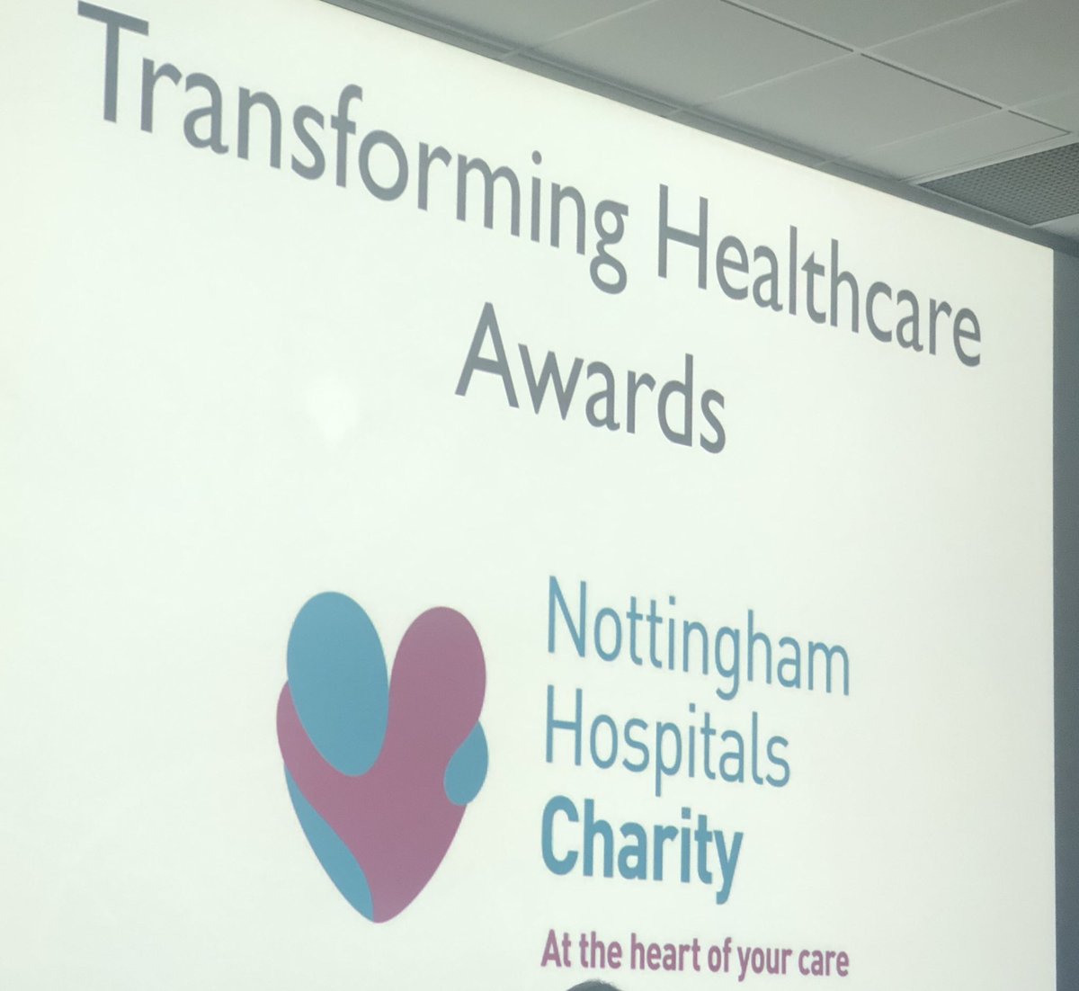 catherinemross's tweet photo. So privileged to be at @nottmhospitals presenting the Chief Scientist award - fantastic innovation and leadership demonstrated in a multidisciplinary setting @clairedgreaves https://t.co/36U2oU87iY
