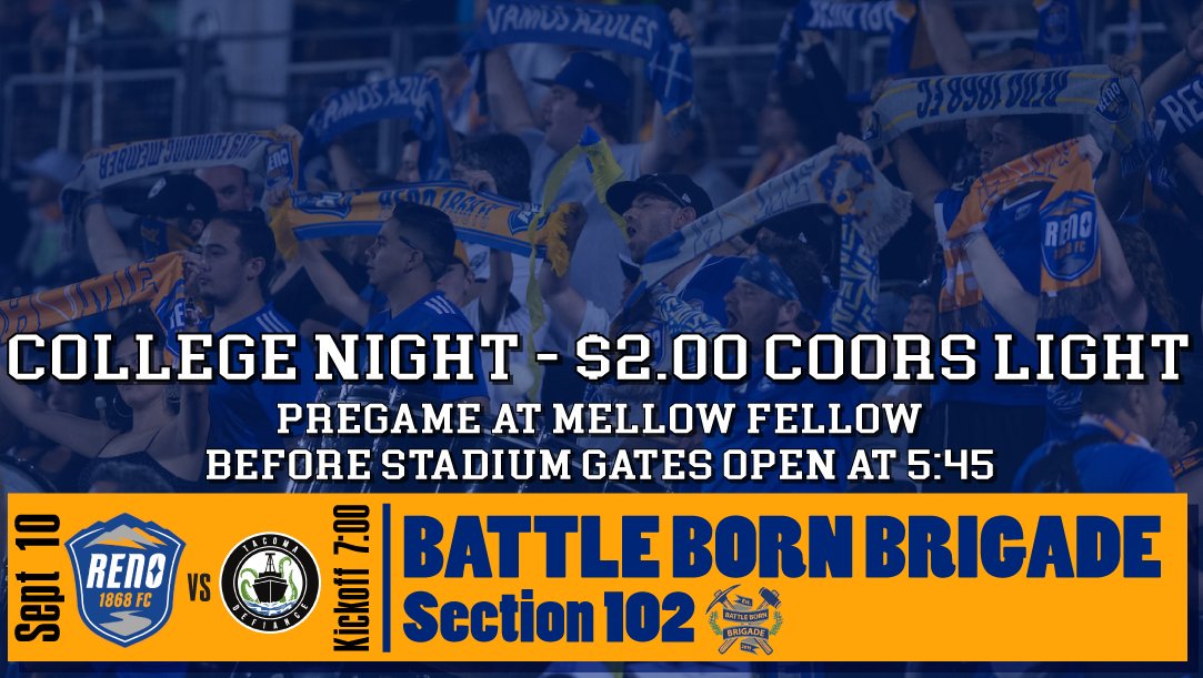 It's match day again! Hurry down after work for College Night, featuring $2 beers. Gates open at 5:45 but <a href="/MellowFellowPub/">MellowFellowPub</a> will of course be open before that. See you there!

#VamosAzules