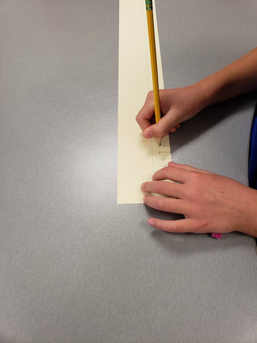 Making centimeter rulers! 📏
